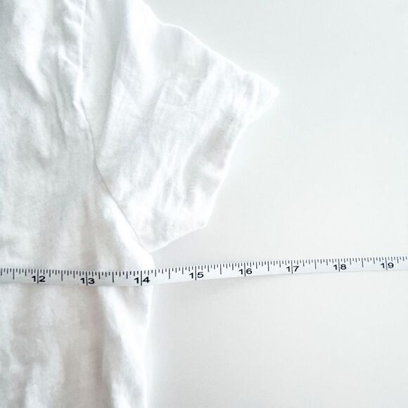 Michael Kors Women's White Crew Neck Cities Short Sleeve T-Shirt Size XS - Picture 6 of 7